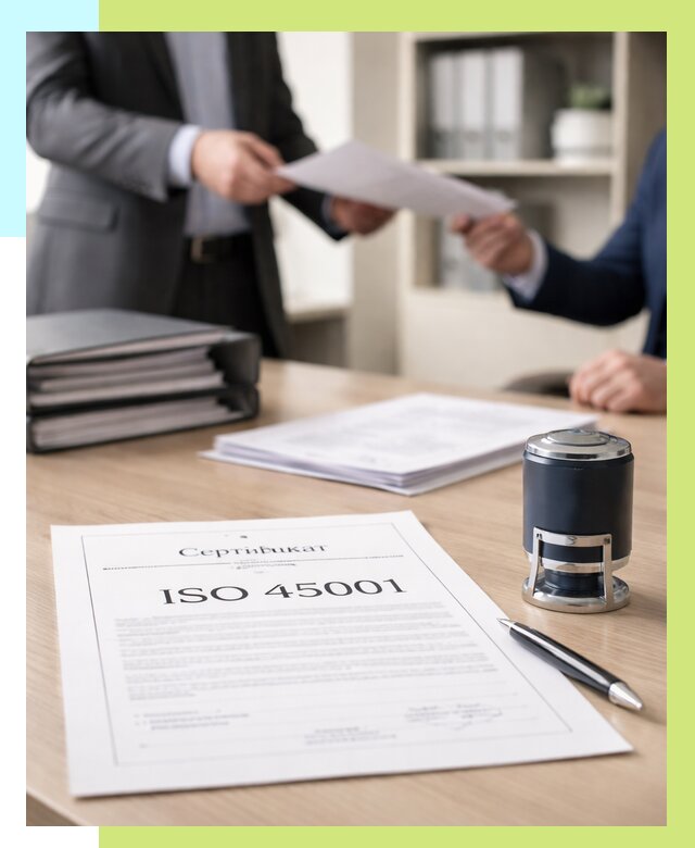 Сертификат ISO 45001 в Донецке под ключ от 49266 р. | Сертэкс